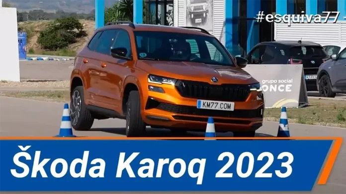 Кросовер Skoda Karoq перевірили «лосиним тестом»