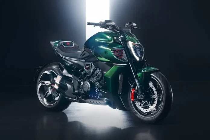 Ducati випустила спеціальний мотоцикл на честь Bentley