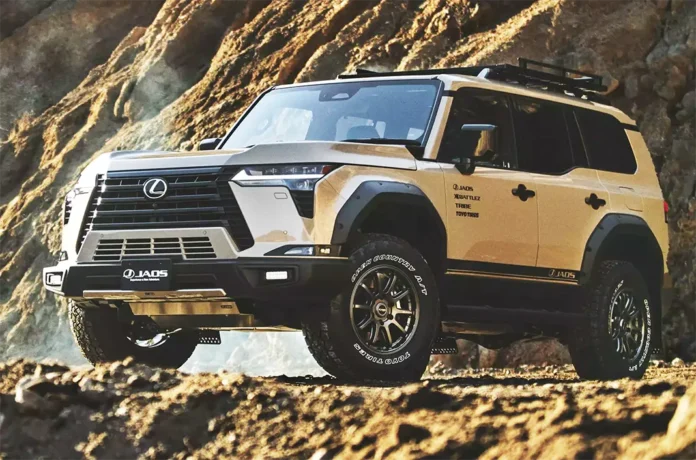 Новий Lexus GX підготували до важкого бездоріжжя