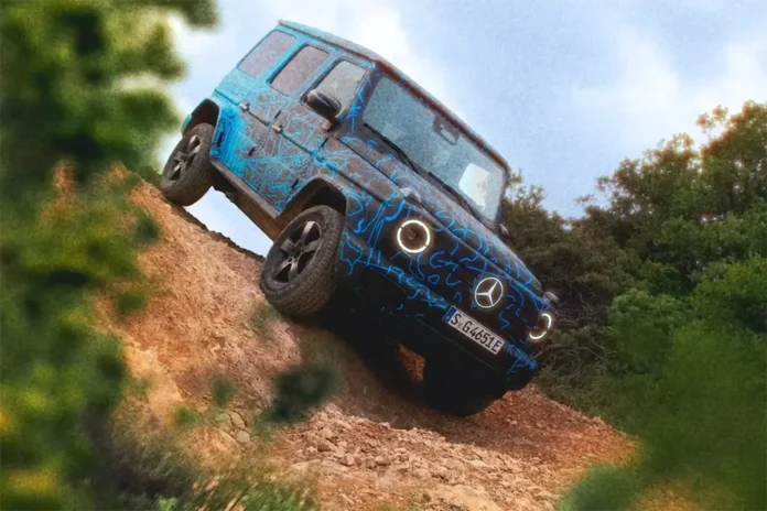 Mercedes-Benz показав випробування електричного G-Class