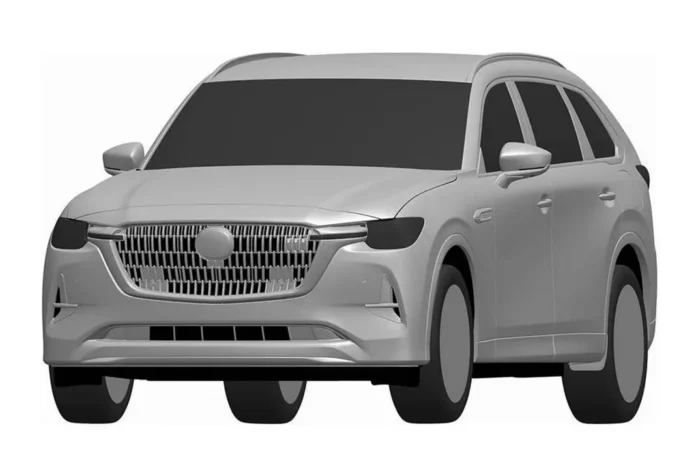 Новий кросовер Mazda CX-80 показали на патентних малюнках
