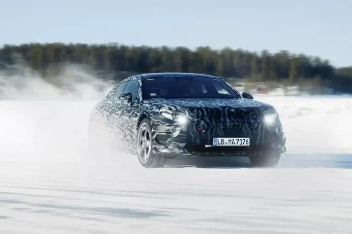 Mercedes-AMG показав випробування свого першого електромобіля