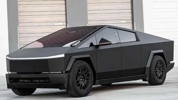 Спростовано думку, що колір Tesla Cybertruck неможливо змінити