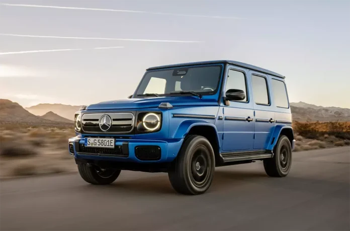 Mercedes-Benz представив G-Class з чотирма електромоторами