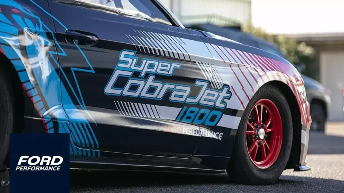 Ford показав рекордний заїзд електромобіля Super Cobra Jet 1800