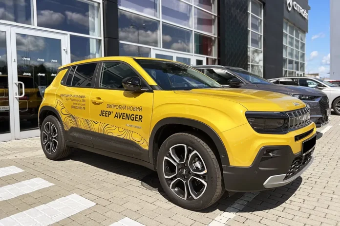 Новий Jeep Avenger вже приїхав в Україну
