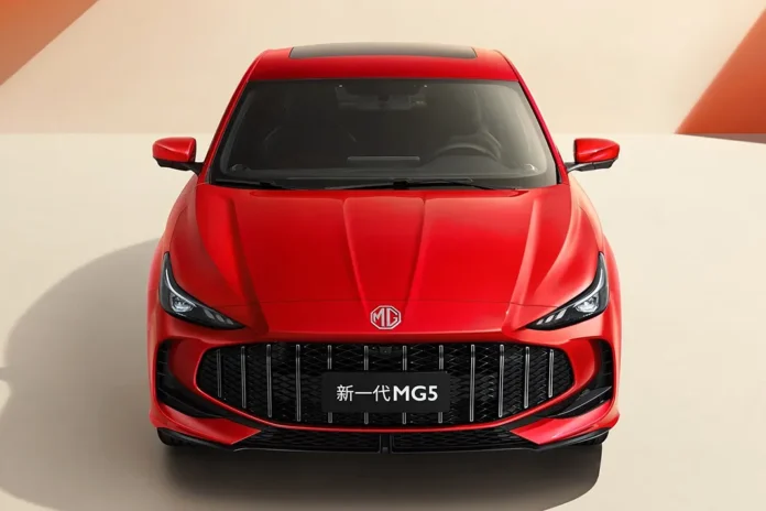 Седан MG 5 оновився