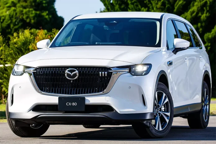 Mazda CX-80 отримав шестициліндровий дизель