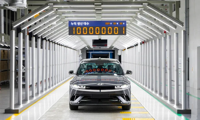 Hyundai випустив 100-мільйонний автомобіль