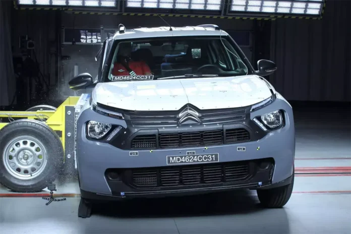 Citroen C3 Aircross провалив краш-тест Latin NCAP