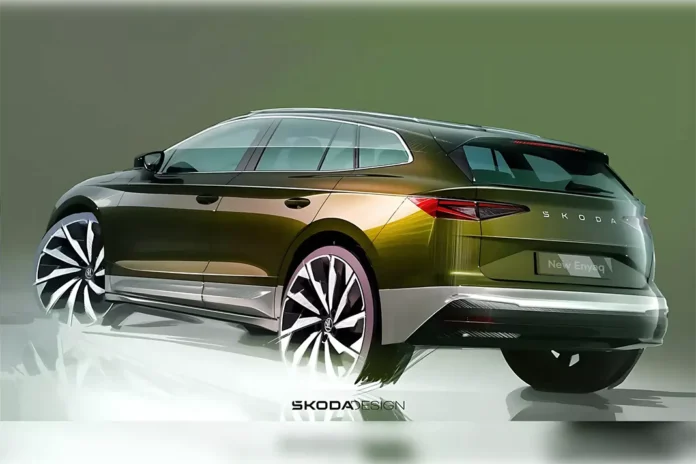 Skoda показала ескізи оновленого Enyaq