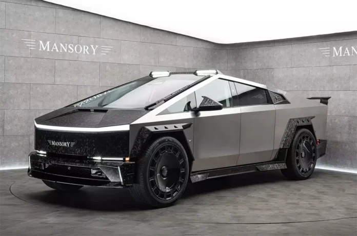 Ательє Mansory модернізувало Tesla Cybertruck