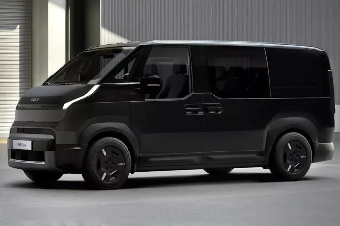 Kia розсекретила мінівен PV5