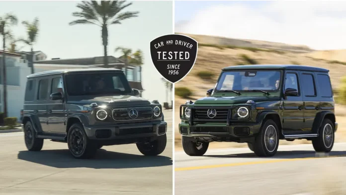 Який Mercedes-Benz G-Class краще – бензиновий чи електричний