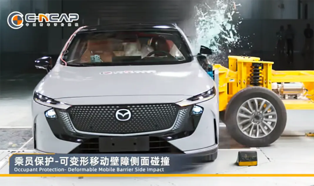 Безпеку електричної Mazda EZ-6 перевірили у краш-тесті - АВТОСВІТ