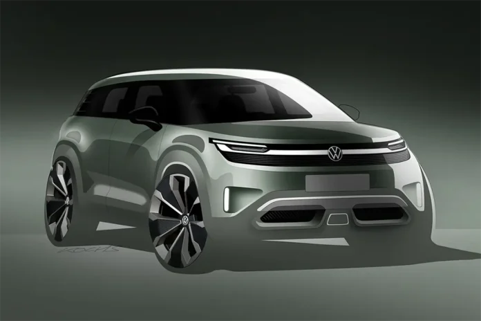 Volkswagen показав ескізи нового кросовера