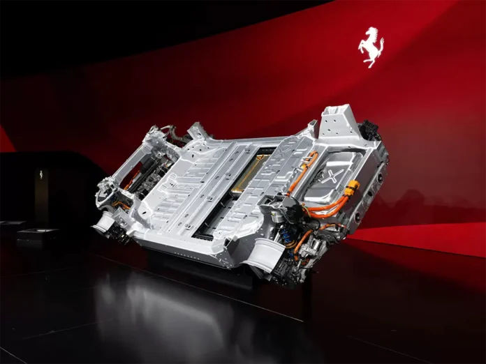 Ferrari показала платформу свого першого електромобіля