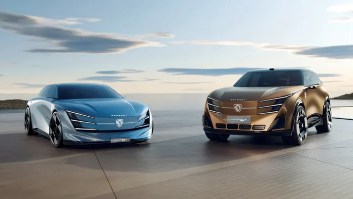 Peugeot показала концепти нового універсала та великого кросовера