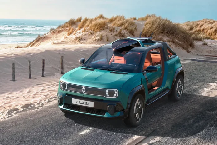Кросовер Renault 4 перетворився на пляжний автомобіль JP4x4
