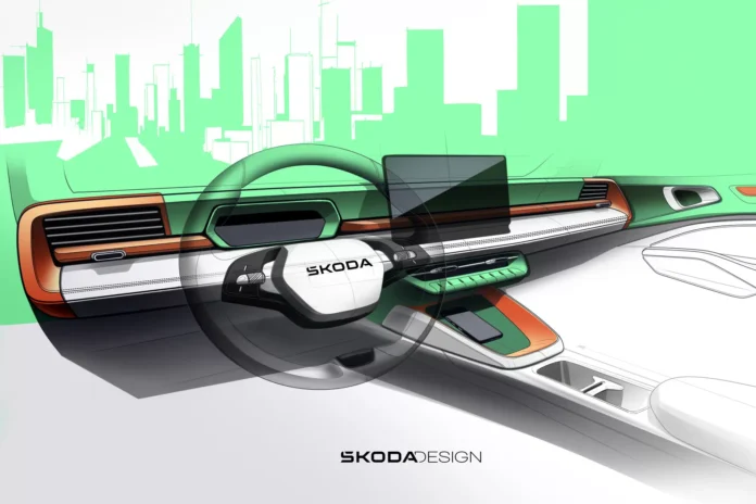Skoda показала інтер'єр нового кросовера Epiq