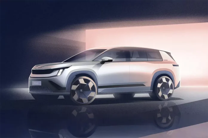 Skoda показала скетчі кросовера Peaq і назвала дату прем'єри