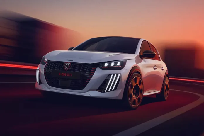 Розкрита зовнішність та салон Peugeot E-208 GTi