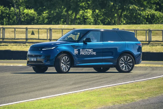 Land Rover вперше показав електричний Range Rover Sport