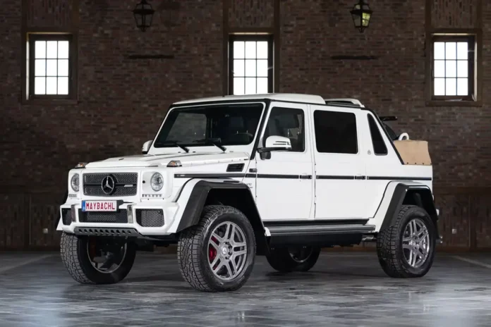Рідкісний Mercedes G-Class від Maybach виставили на продаж