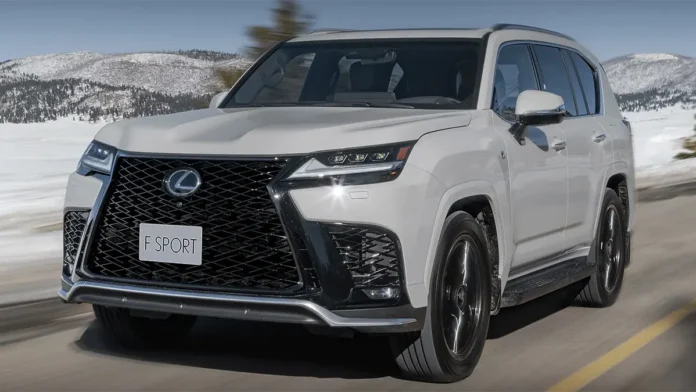 Рамний позашляховик Lexus LX вперше отримав спортивну версію